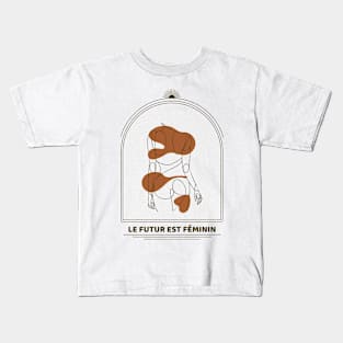 The future is female Kids T-Shirt